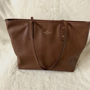 Coach Women’s Zip Top Tote Bag